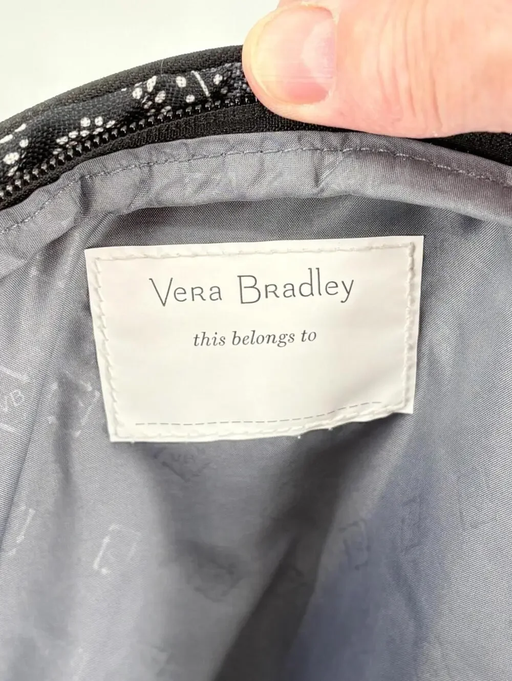Vera Bradley Backpack Nylon Exterior Stellar Paisley Pattern Retired - Picture 6 of 7
